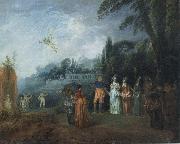 Jean-Antoine Watteau Embarking for Cythera china oil painting artist